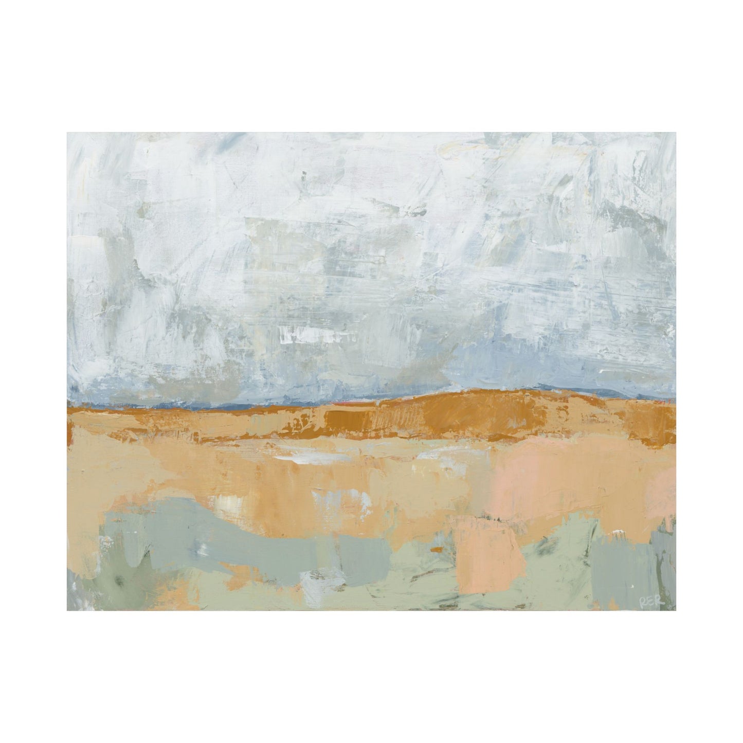 Gold Like September Horizon Print