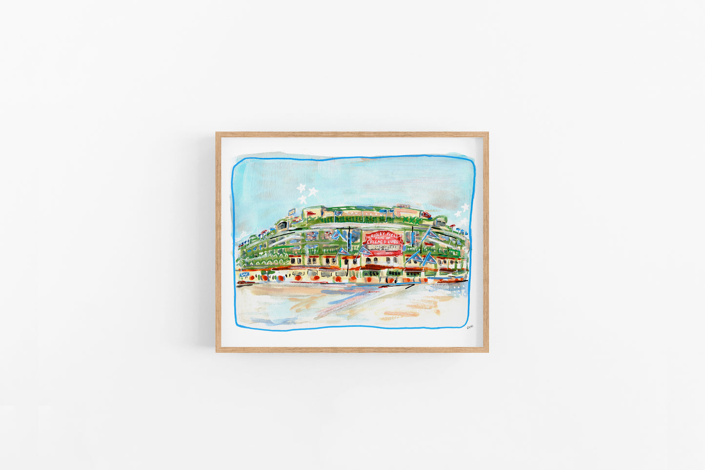 Wrigley Field Print