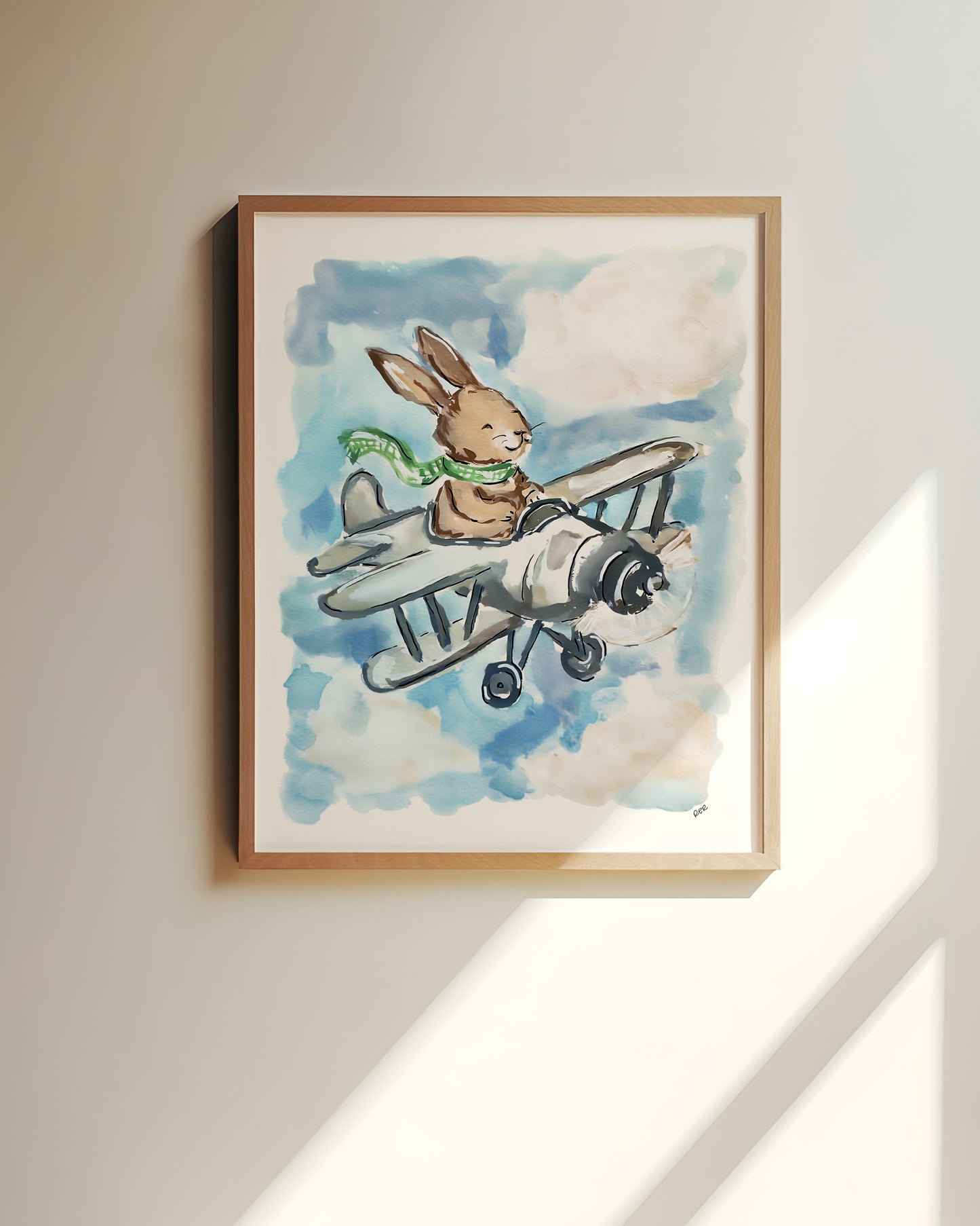 Bunny Pilot Print