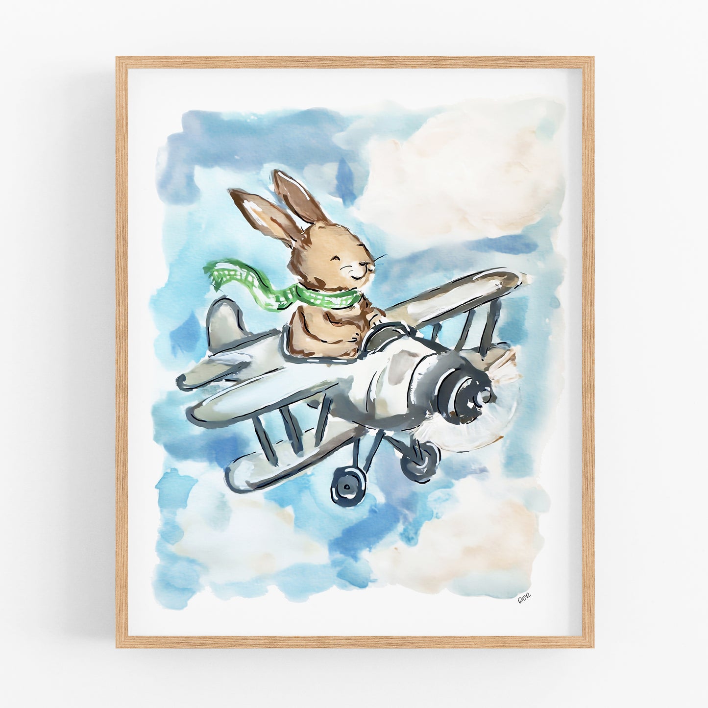 Bunny Pilot Print
