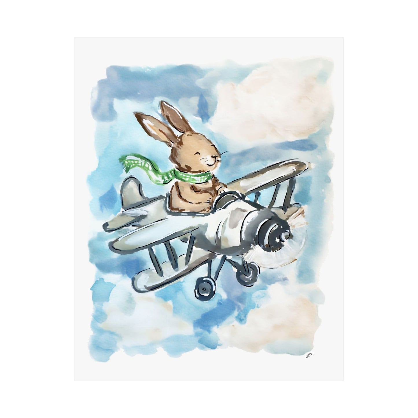 Bunny Pilot Print