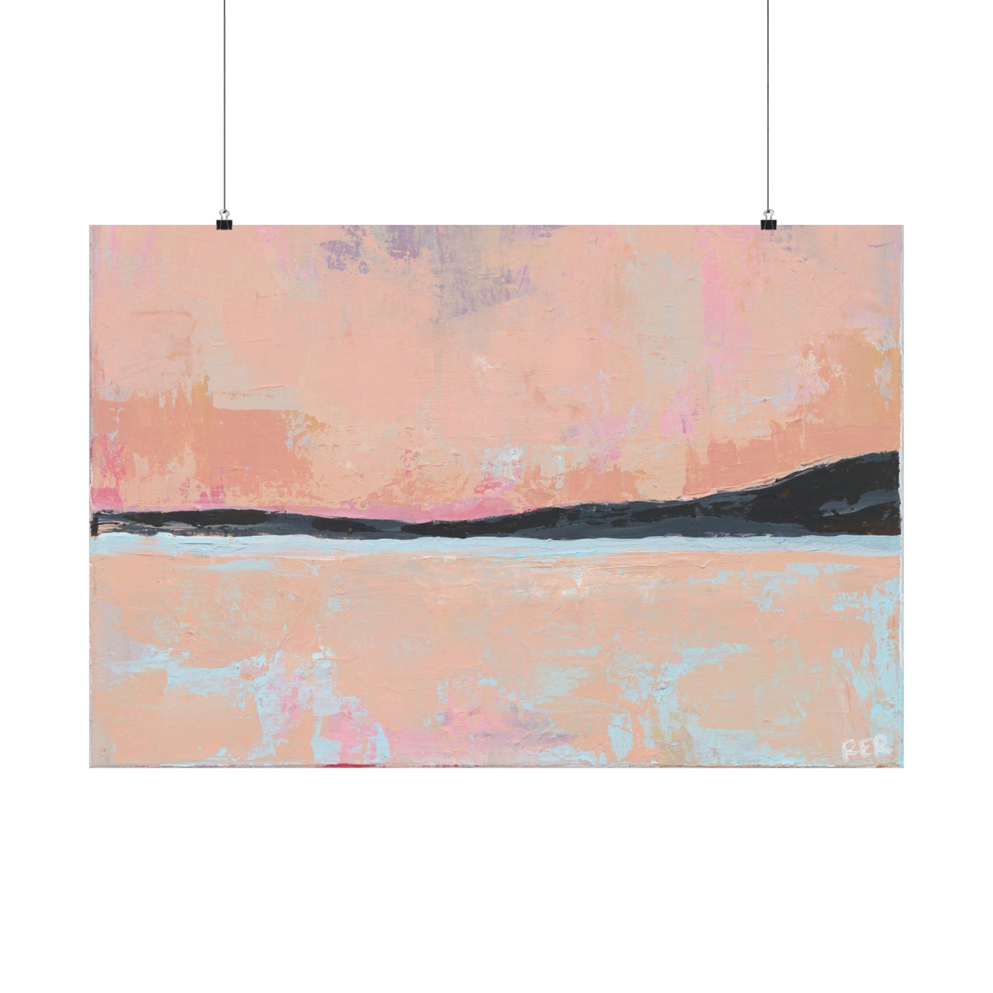 Under Pink Skies Horizon Print