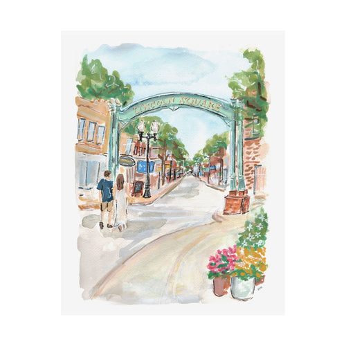 Lincoln Square Print
