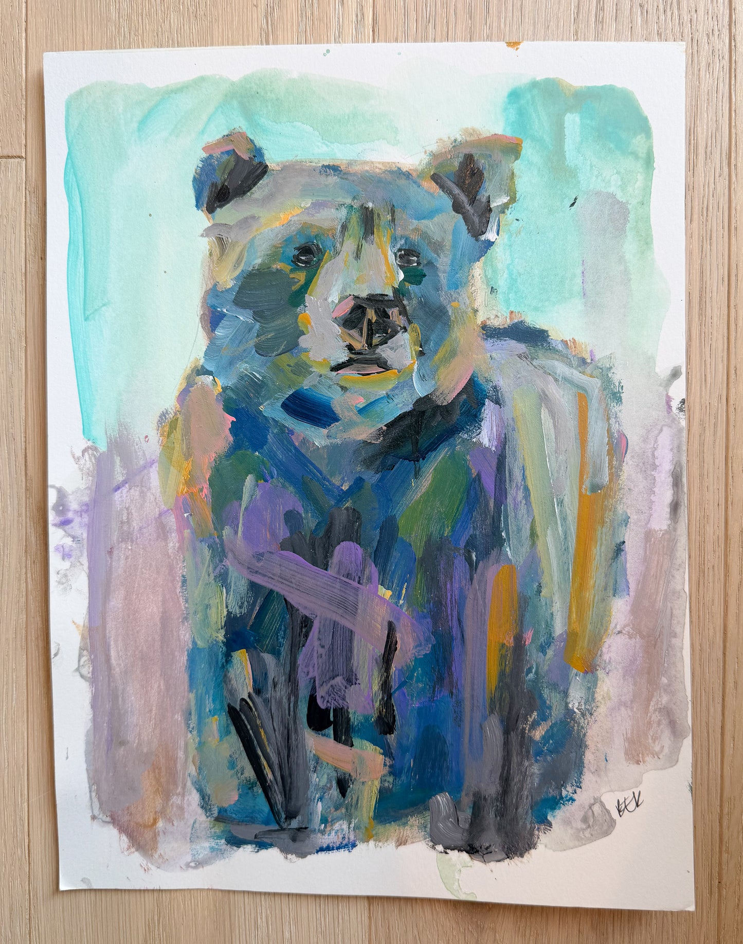 Sun Bear Original Painting