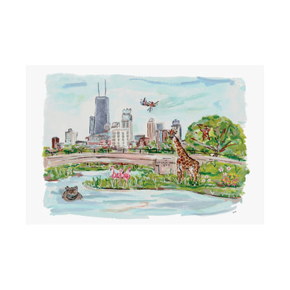 Lincoln Park Zoo Print