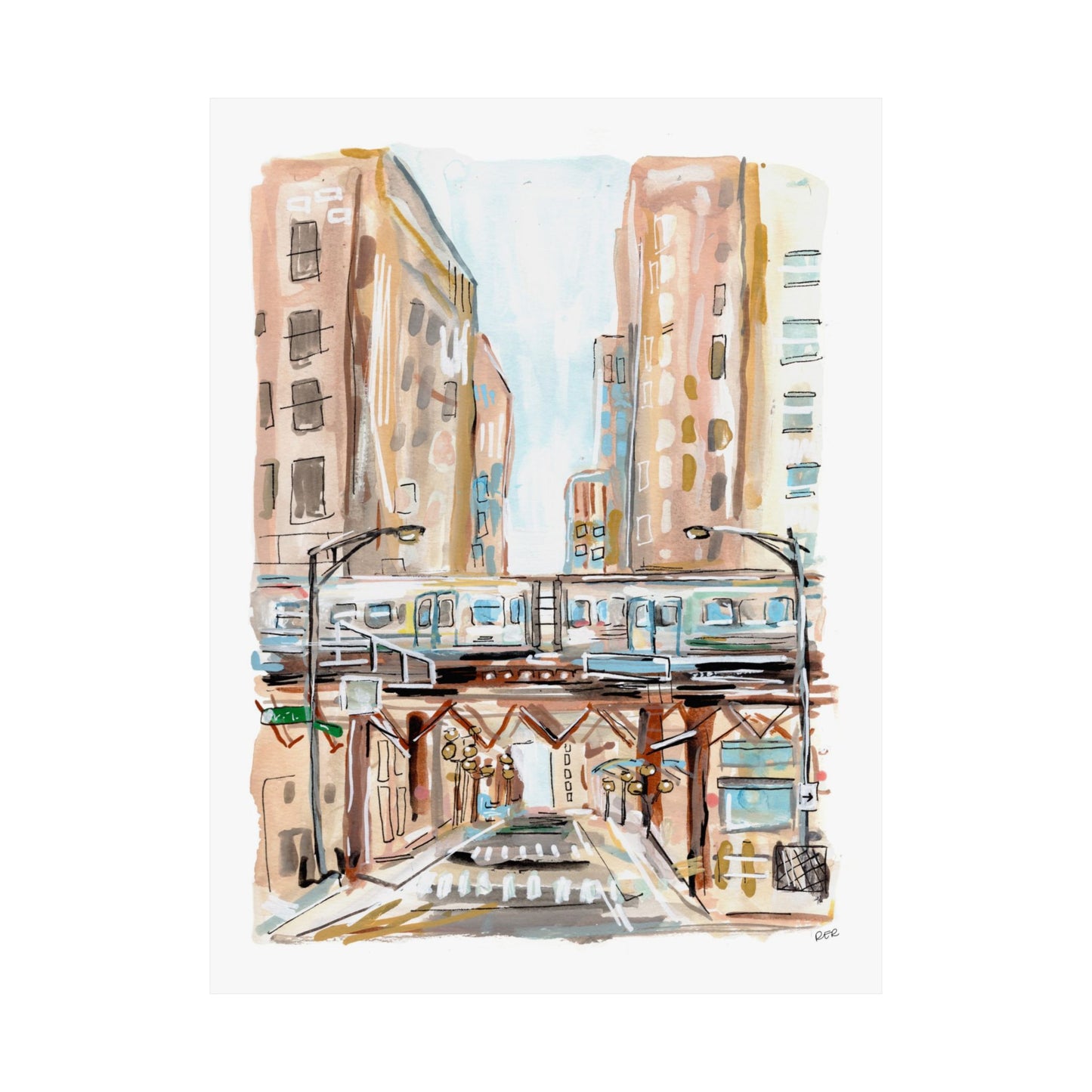 The L Print