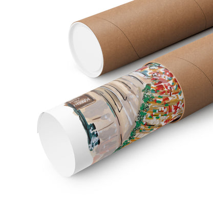 Christmas in Chicago, State Street Print