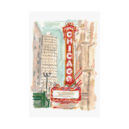 Chicago Theater Print