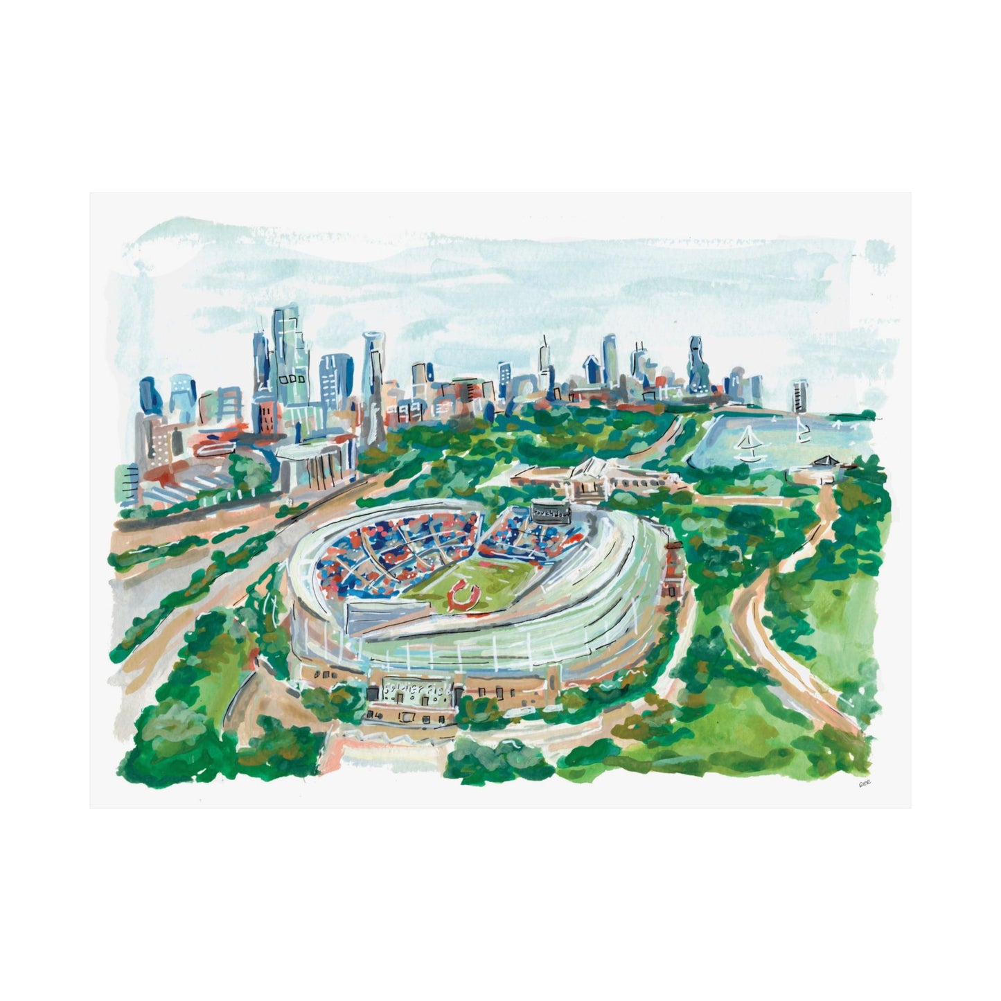 Soldier Field Print