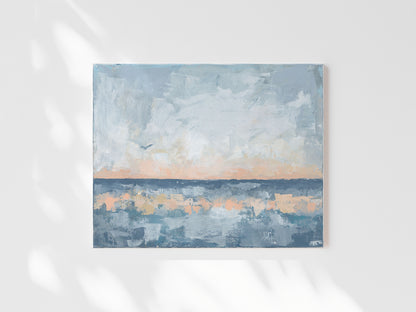 Lake Michigan Morning Horizon Print