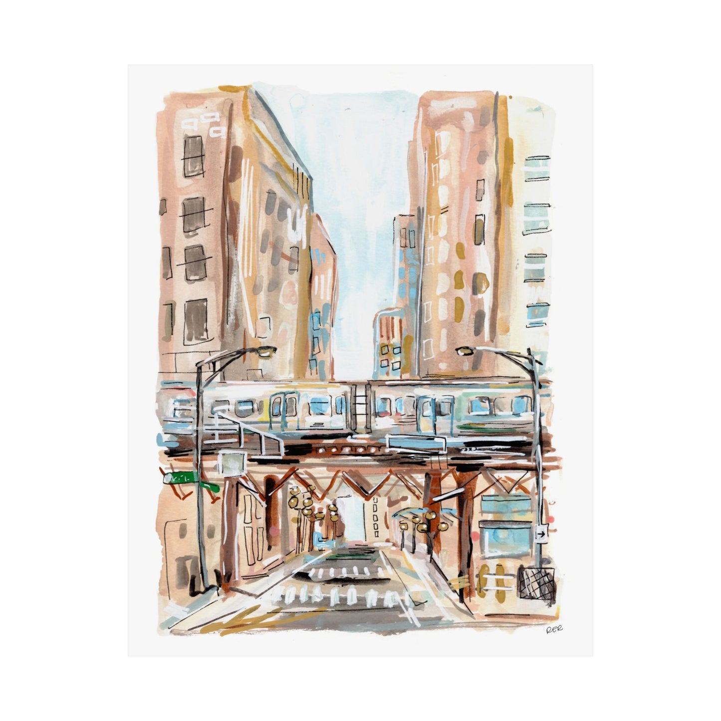 The L Print