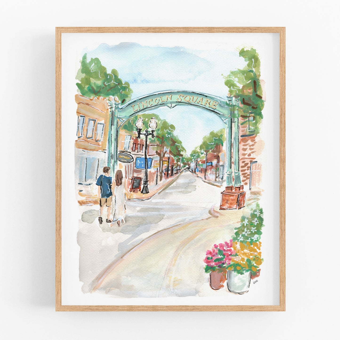 Lincoln Square Print