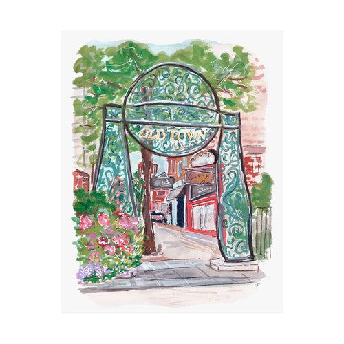 Old Town Print