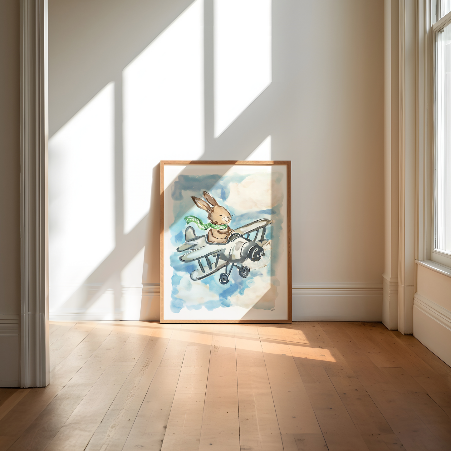 Bunny Pilot Print