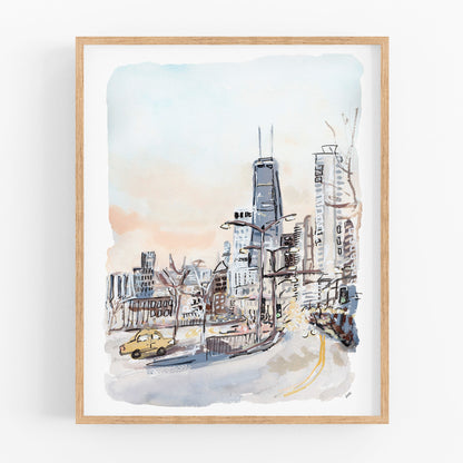 Back In Chicago Print