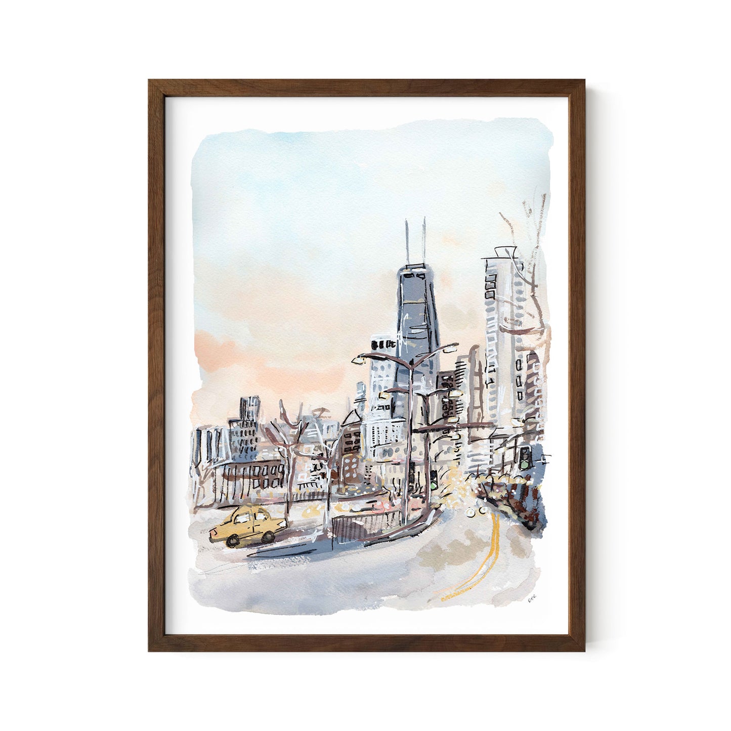 Back In Chicago Print