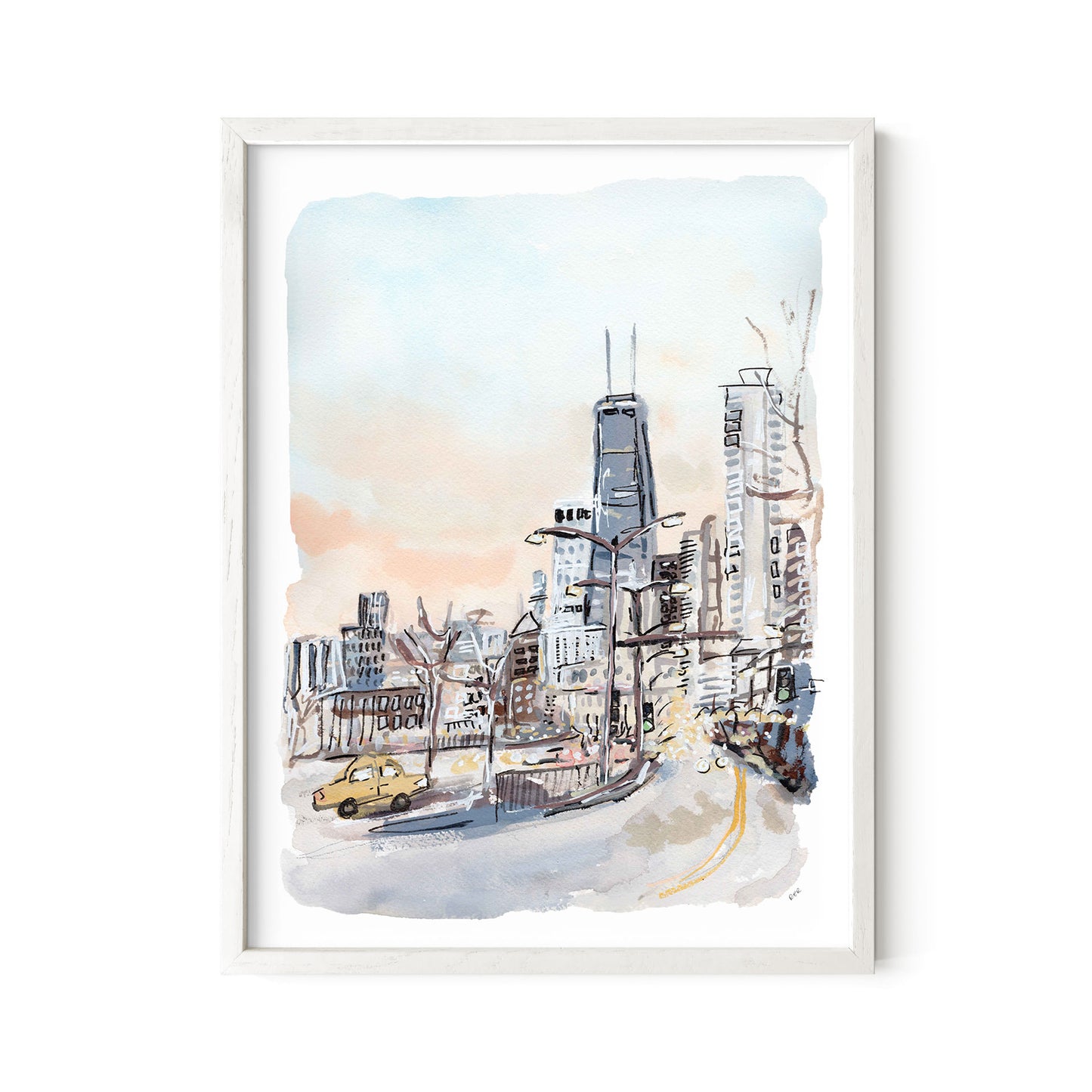 Back In Chicago Print