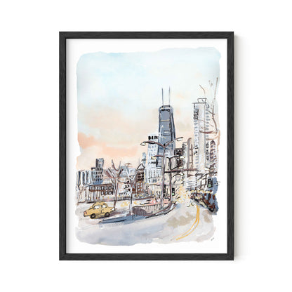 Back In Chicago Print