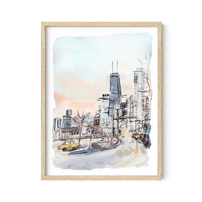 Back In Chicago Print