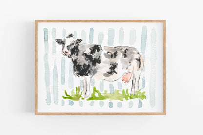 Countryside Cow Print