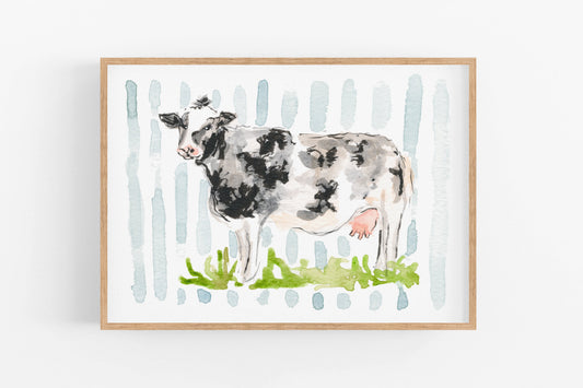 Countryside Cow Print