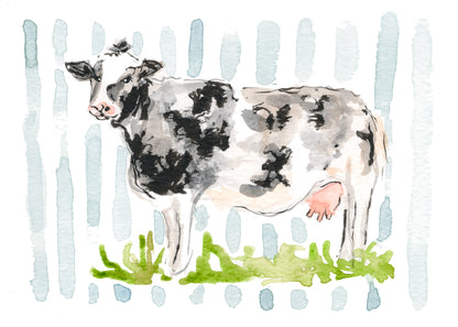Countryside Cow Print