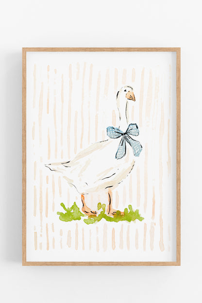 Dapper Goose Print