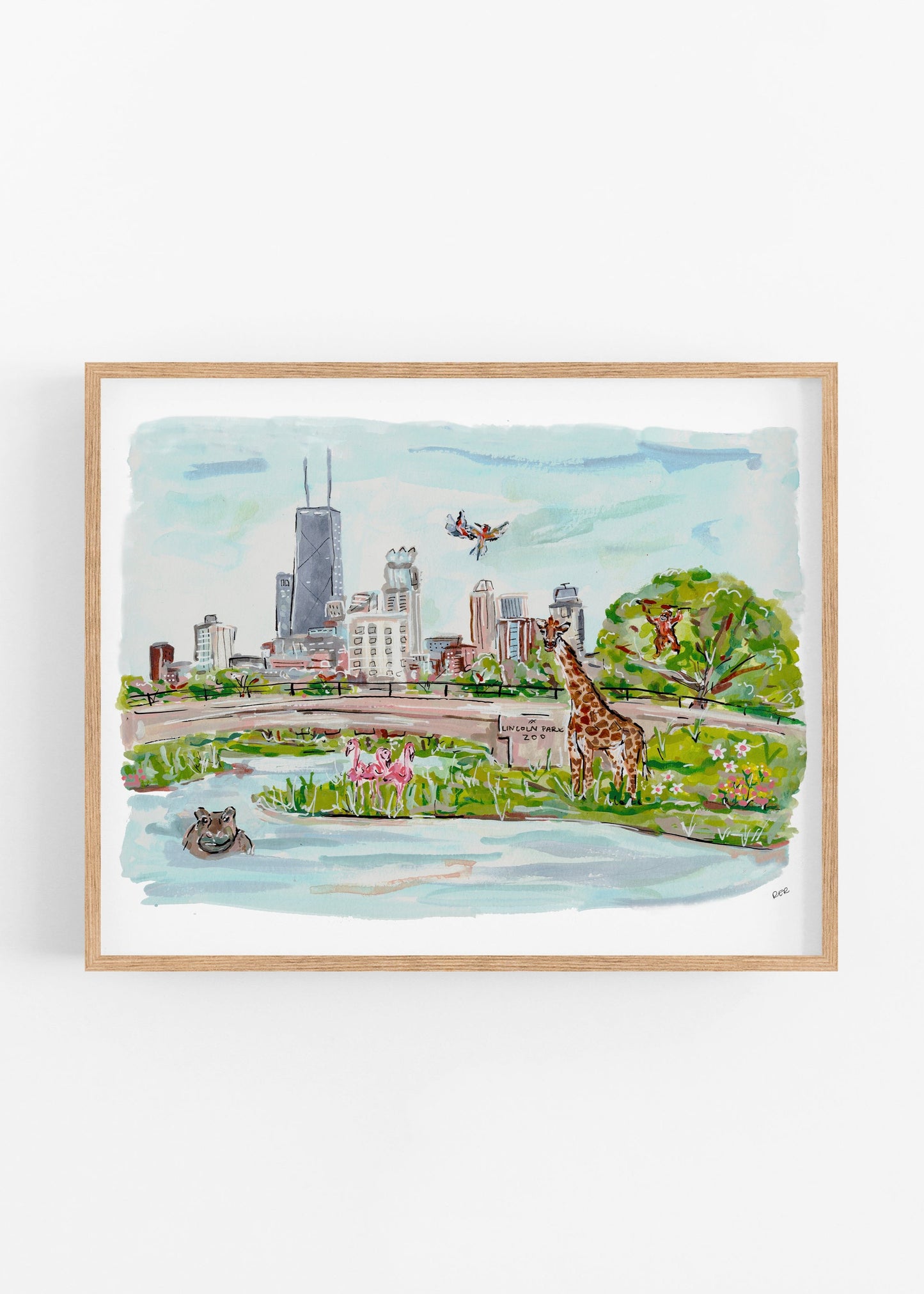 Lincoln Park Zoo Print