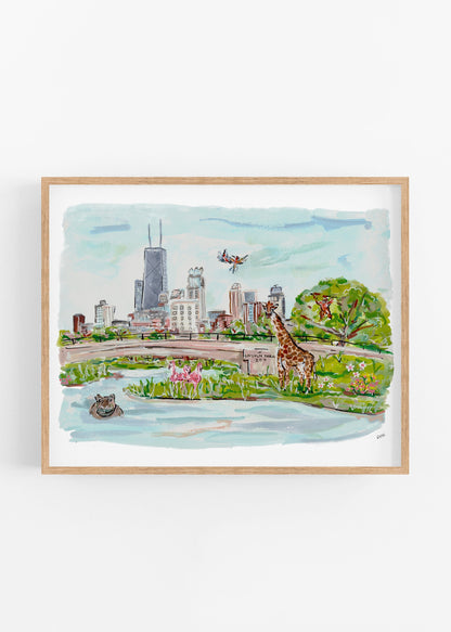 Lincoln Park Zoo Print