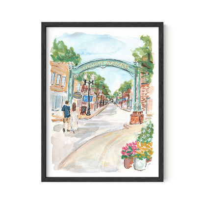 Lincoln Square Print
