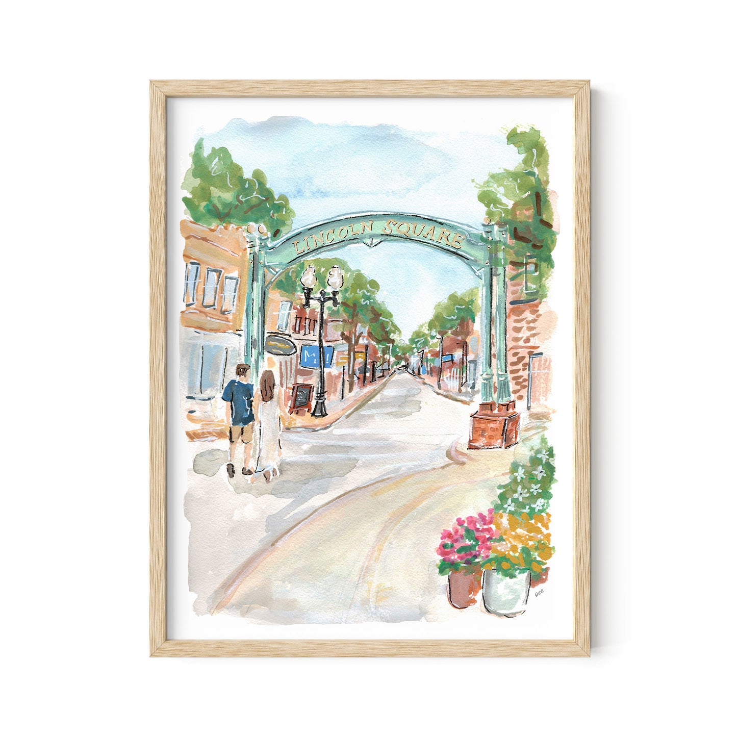 Lincoln Square Print