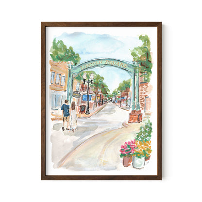 Lincoln Square Print