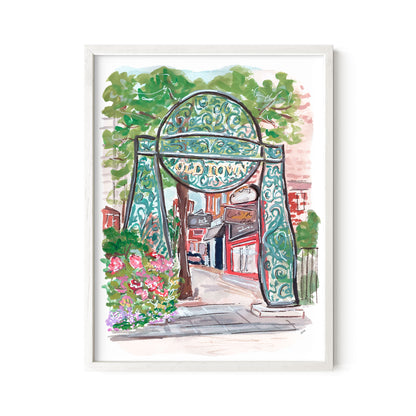 Old Town Print