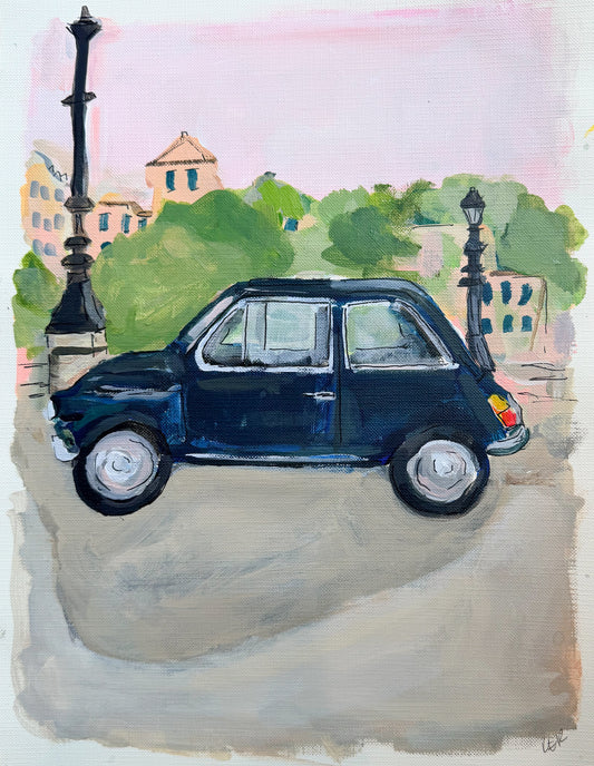 A Pink Drive Original Painting