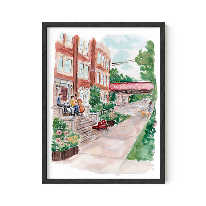 Roscoe Village Print
