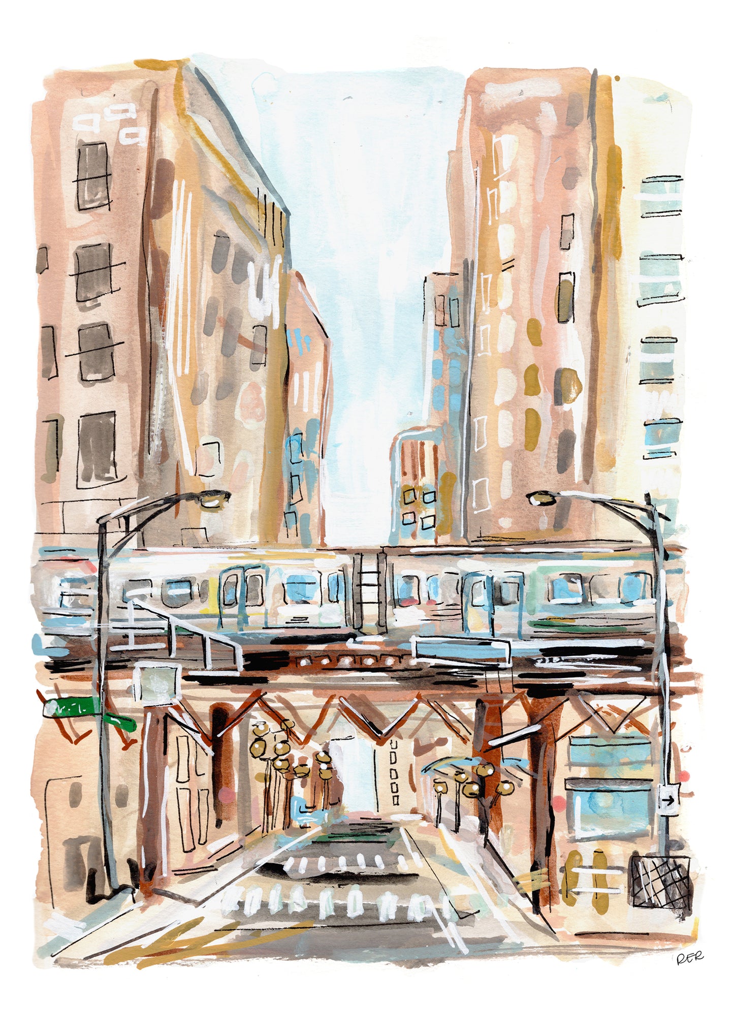 The L Print