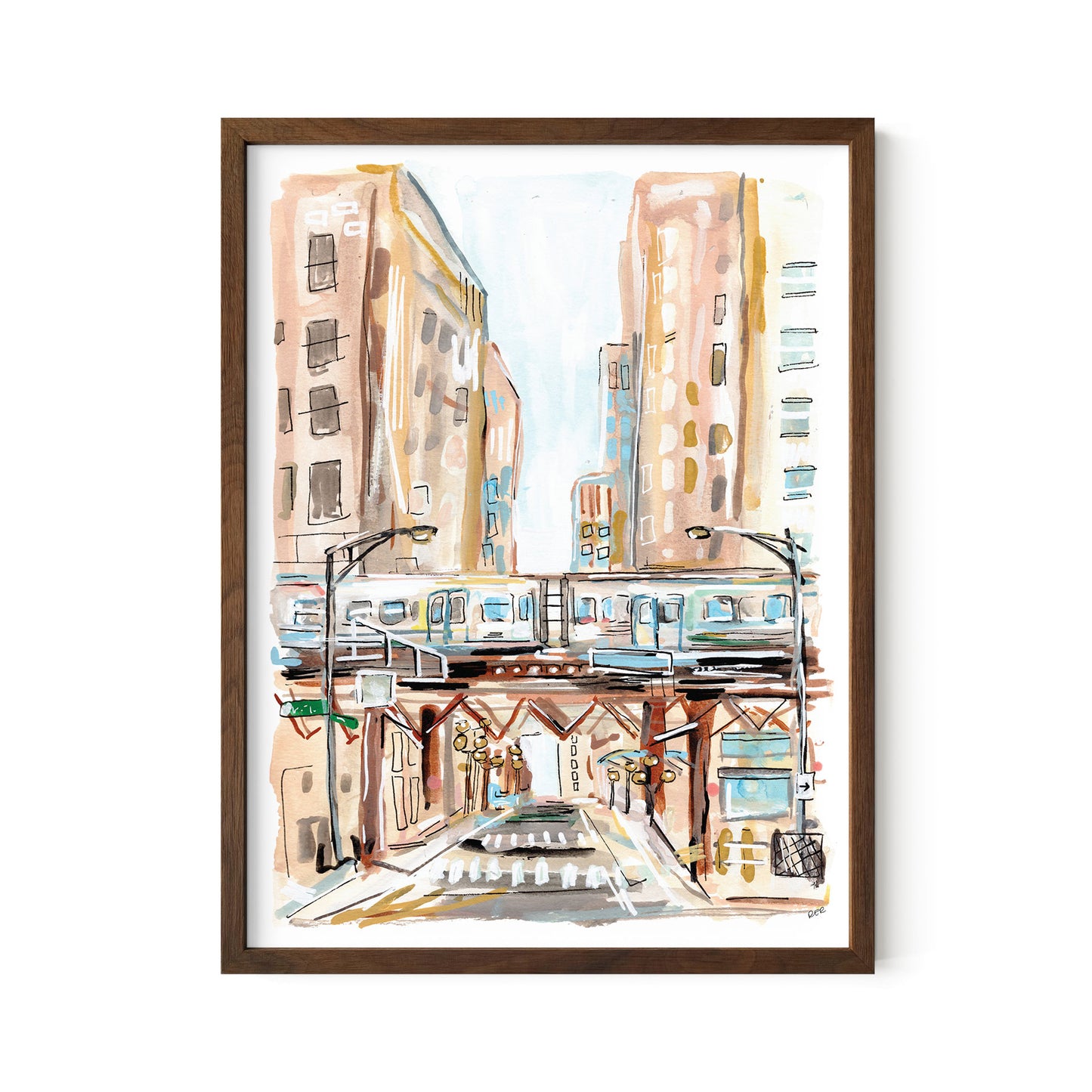 The L Print