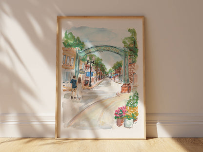 Lincoln Square Print